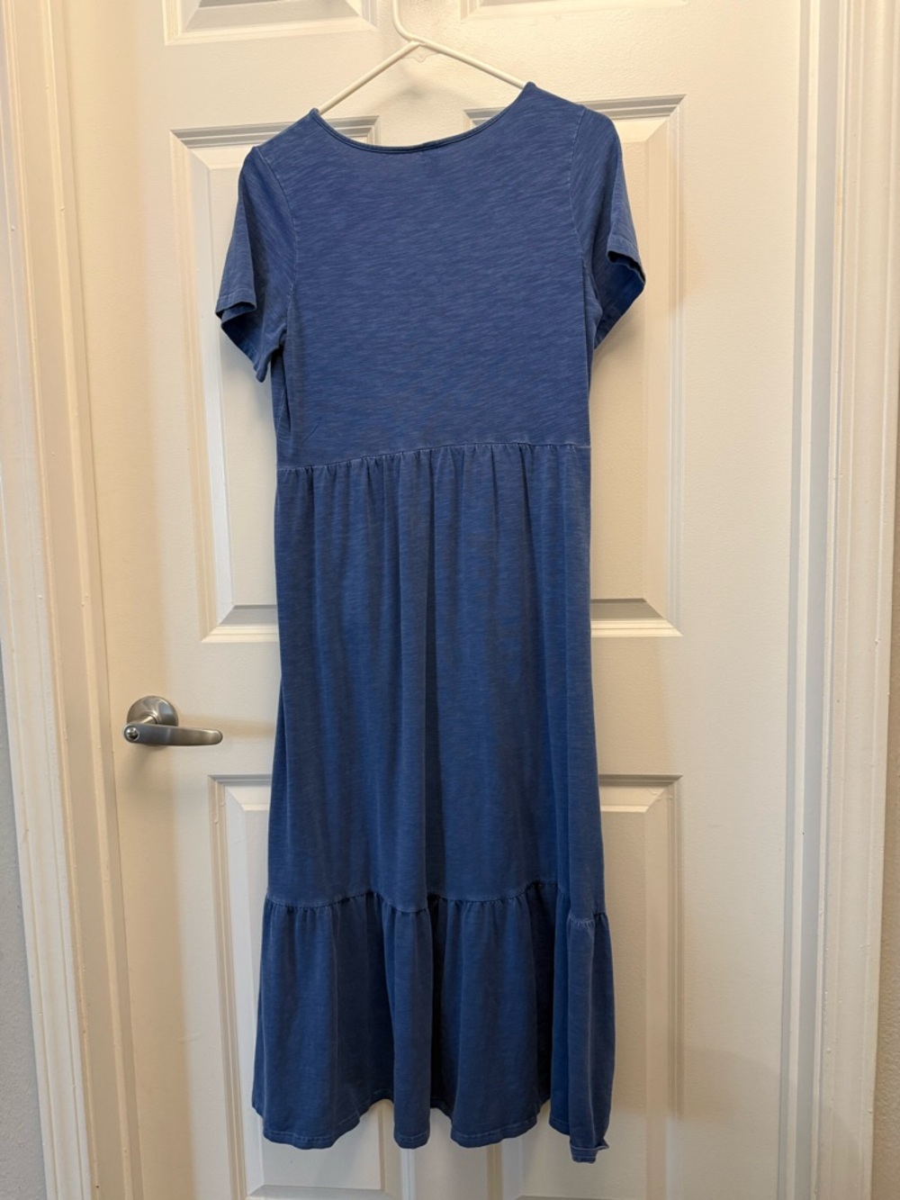 Old Navy Tiered Dress in Blue - Size Small - Picture 3 of 5